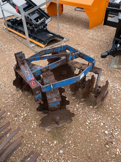 3PT Disk Plow - 3'