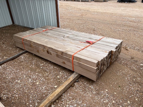 Bundle of 60 Douglas Fir 3''x 3'' x 8' Timbers SOLD BY THE BUNDLE