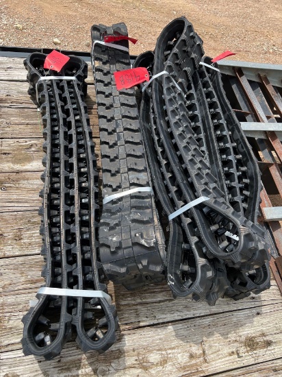 Pair of Unused Mini Excavator Tracks SOLD ONE PAIR PER LOT