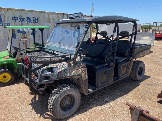 2014 Polaris 800 Camo Crew with Rack VIN 06112 Title, $25 Fee