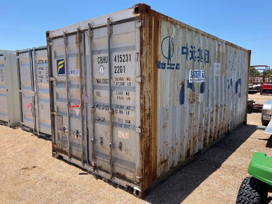 20' used container.