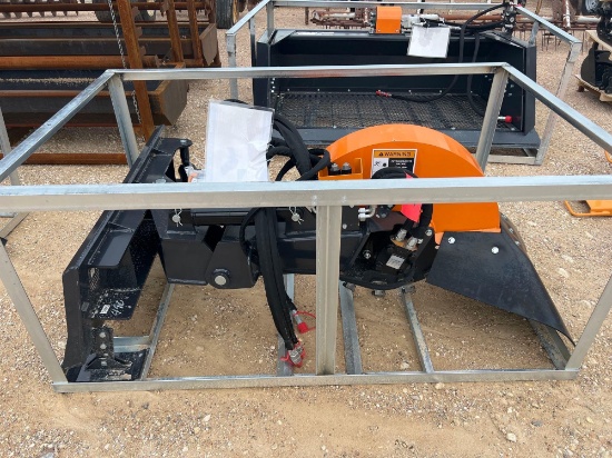 Unused Skid Steer Stump Grinder SOLD ONE PER LOT