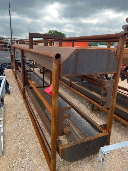24' Free Standing Feed Bunk SOLD ONE PER LOT