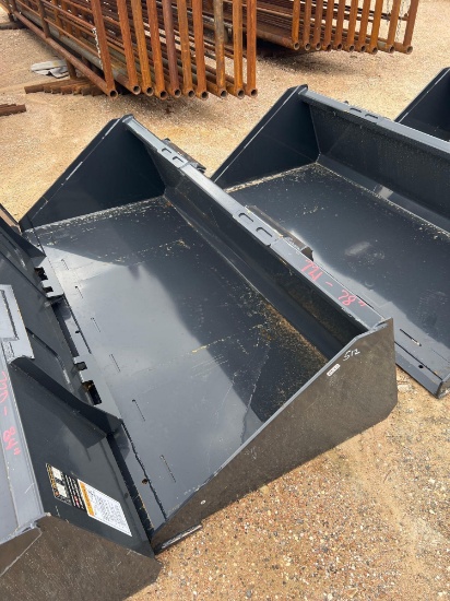 Unused 78'' Skid Steer Bucket