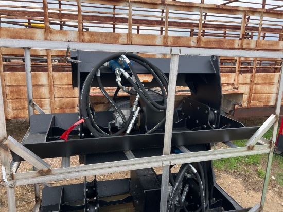 Unused 72'' Skid Steer Plate Compactor SOLD ONE PER LOT
