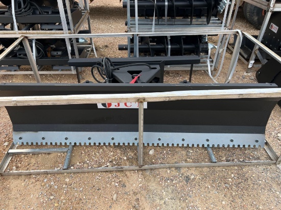 Unused Skid Steer 84'' Snow Plow Blade