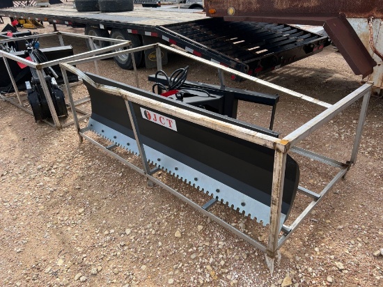 Unused 84'' Skid Steer Snow Plow/Blade