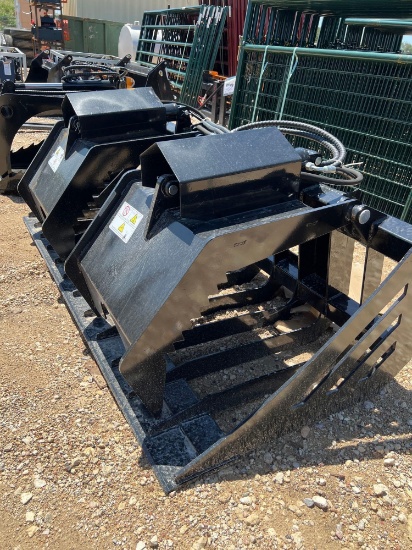Unused 72'' Skid Steer Brush Grapple