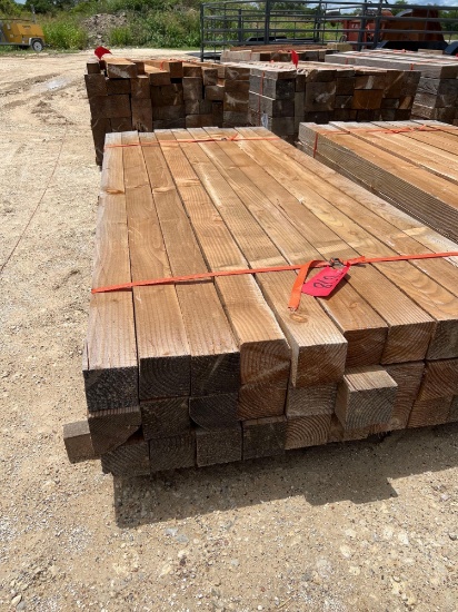 Bundle of 4' x 4' x 8' Douglas Fir Timbers SOLD BY THE BUNDLE