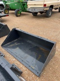 Unused 66'' Skid Steer Bucket SOLD ONE PER LOT