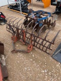 5' 3PT Homemade Stick Rake