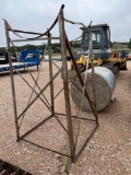 Overhead Fuel Tank and Stand Estimated 250 Gallon