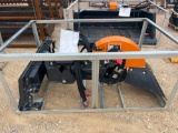 Unused Skid Steer Stump Grinder SOLD ONE PER LOT
