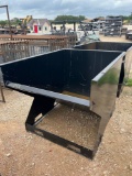 Unused 2 Yard Skid Steer Trash Dumpster