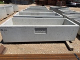 Unused Cox 250 Gallon Concrete Water Trough 92'' x 36'' x 19'' Deep SOLD ONE PER LOT