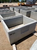 Unused Cox Concrete 100 Gallon Water Trough 46'' x 36'' x 19'' Deep SOLD ONE PER LOT