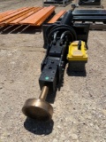 Unused Mini Skid Post Driver