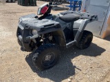 2020 Polaris Sportsman 500 1150 Hours VIN 76357 Title, $25 Fee
