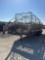 1973 Dugan 6' x 20' Gooseneck Catch Trailer Butterfly Rear Gates, 1 Cut Gate, Wood Floor with Rubber