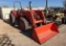 Kubota M6060 with KubotaLA 1154 Loader 4WD - Hydraulic Shuttle Runs and Works as it Should Shows