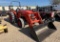 Kubota MX 5400 Hydra Stat Drive MFWD with Kubota Loader Skid Steer Hook Up Shows 4261 Hours --runs