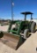John Deere 5105 with 521 Loader Joy Stick 2 Sets of Rear Remotes Shows 1072 Hours