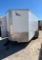 2015 Lark 6' x 12' Single Axle Cargo Trailer VIN 11564 Title, $35 Fee SLOW TITLE
