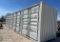 40' One Trip Hi Cube Container with 4 Sets of Side Doors CIMU0884443