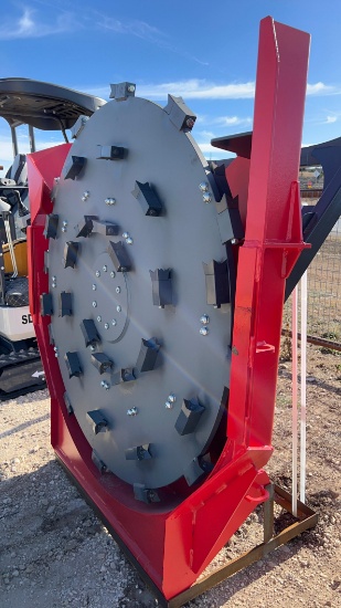 Unused Raytree 70'' Disc Mulcher for Skid Steer