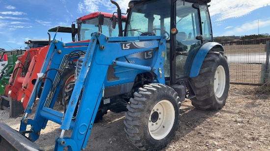 LS XU5065 MFWD with LL5103 Loader 1255 Hours Dual Rear Remotes - Skid Steer Hook Up NOTE: Will Not
