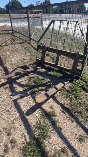 Armstrong AG Pallet Forks John Deere Loader Hook Up