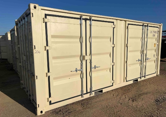 20' One Trip Container with 2 Sets of Side Doors CICU7747083