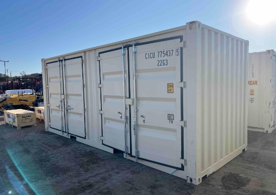 20' One Trip Container with 2 Sets of Side Doors CICU7754375