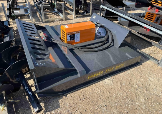 New Skid Steer 2 Blade Brush Cutter