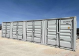 40' One Trip Hi Cube Container with 4 Sets of Side Doors CIMU0883658