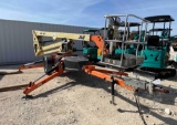 JLG T350 Tow Behind Boom Lift Showing 188 Hours 2018 Year Nice Boomlift