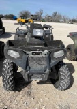 2018 Polaris Sportsman 570 Shows 207 Hours Missing Front Rack Cover Dead Battery VIN 58276 Title,
