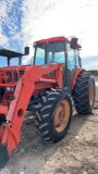 Kubota M9000 with Kabuta LA1251 Loader Hydraulic Shuttle - Triple Remotes Shows 1867 Hours Needs