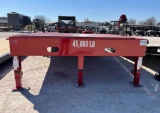 25' x 101'' Loading Ramp 12'' x 14lbs I Beam Frame. 5'' Channel in the Middle. 3'' Channel