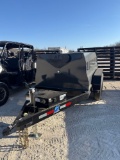 2026 AT Trailer - 960 gal. fuel trailer w/ 2 x 7K axles VIN 24702 --- MSO