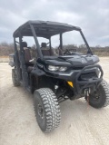 2022 Can Am Defender HD10 Lonestar Power Steering. Top. Winch Runs and Drives as Should VIN 01265