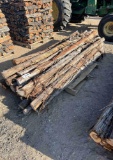 Pallet of Cedar Post SOLD BY THE LOT
