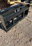 Unused Skid Steer Fork Frame No Forks