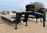 40' Tandem Dual Flatbed with Ramps