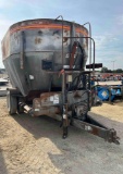 Loewen 1022 Cu Ft Vertical Mixer Wagon No PTO Shaft Needs Work
