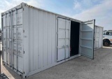 40' One Trip Hi Cube Container with 2 Sets of Side Doors CICU7351718