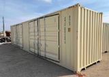 40' One Trip Hi Cube Container with 2 Sets of Side Doors ZXJU0277393