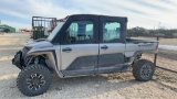 2024 Polaris Ranger 1500 Extreme Duty Enclosed Cab with Heat & AC 867 Miles 290 Hours VIN 08651