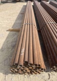 50 Pieces - 24' Joints 2 3/8 Pipe 1200 Feet Total SOLD BY THE LOT