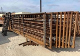 10 - 24' Freestanding Cattle Panels 1 Panel has 12' Gate SOLD BY THE PANEL TEN TIME THE MONEY MUST